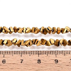Electroplate Glass Beads Strands&nbsp;GLAA-N024-4mm-01