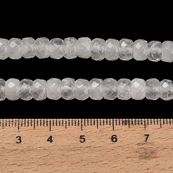 Natural Quartz Crystal Beads Strands&nbsp;GG-CBA792A-A01-4x7mm