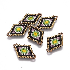 MIYUKI & TOHO Handmade Japanese Seed Beads Links&nbsp;SEED-E004-D08