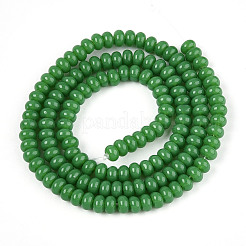 Opaque Spray Painted Glass Beads&nbsp;GLAA-ZX008-4mm-18T