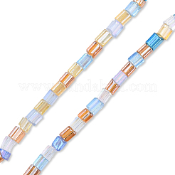 Transparent Glass Beads Strands&nbsp;GLAA-N047-02
