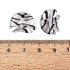 Handmade Transparent Lampwork Beads&nbsp;LAMP-N042-20F