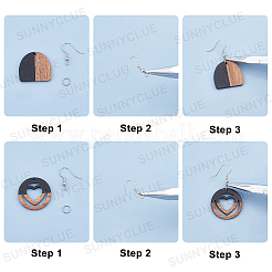 DIY Dangle Earring Making Kits&nbsp;DIY-SC0001-92P