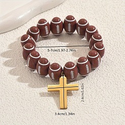Punk Stainless Steel Charm Bracelets&nbsp;ZC3067-1
