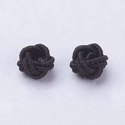 Nylon Cord Woven Beads&nbsp;NWIR-F005-14G