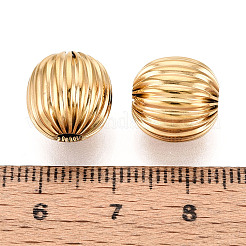 Textured 304 Stainless Steel Beads&nbsp;STAS-T072-11G