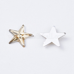 Acrylic Rhinestone Flat Back Cabochons&nbsp;RSB385-16