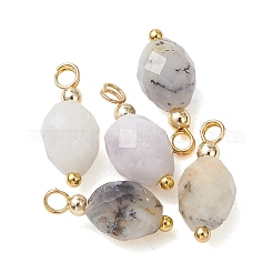 Natural Flower Opal Pendants&nbsp;PALLOY-JF05389