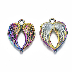 Rainbow Color Alloy Pendants&nbsp;PALLOY-S180-046-RS