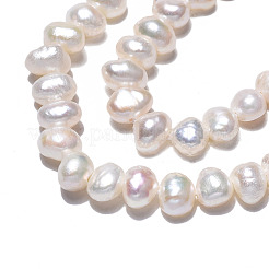 Natural Cultured Freshwater Pearl Beads Strands&nbsp;PEAR-N014-04A