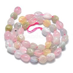 Natural Morganite Beads Strands&nbsp;X-G-O186-B-03
