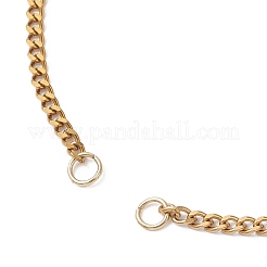 2.5MM 304 Stainless Steel Curb Chain Bracelet Making&nbsp;AJEW-JB01452