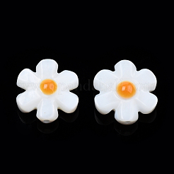 Natural Freshwater Shell Enamel Beads&nbsp;SHEL-N003-27E