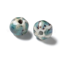 Vintage Porcelain Pumpkin Beads&nbsp;PORC-L080-H03