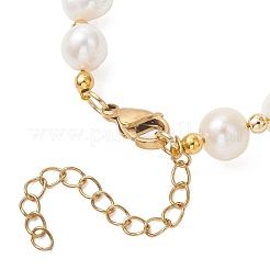 Natural Cultured Freshwater Pearl Beaded Bracelets for Women&nbsp;BJEW-JB13320