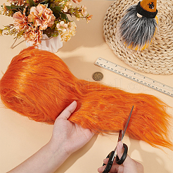 Polyester Top for Diy Hand-Decorated Artificial Wool Strip Accessories&nbsp;FIND-WH0170-32D