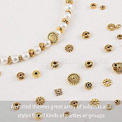 Tibetan Style Alloy Spacer Beads&nbsp;TIBEB-PH0004-21AG