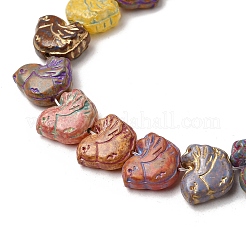 Painted Glass Beads Strands&nbsp;GLAA-Z021-10A