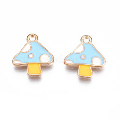 Autumn Theme Alloy Enamel Charms&nbsp;X-ENAM-S115-143D