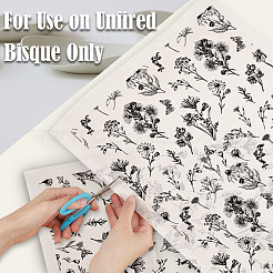 Paper Ceramic Decals&nbsp;DIY-WH0729-034