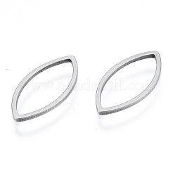 Non-Tarnish 201 Stainless Steel Linking Rings&nbsp;STAS-N090-T05-1
