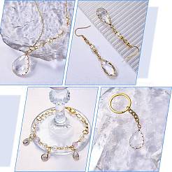 18Pcs 3 Styles Glass Charms&nbsp;KK-SZ0002-63