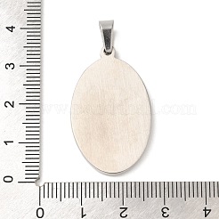 Non-Tarnish 304 Stainless Steel Pendants&nbsp;STAS-B073-01B-P