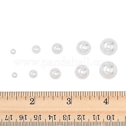 448Pcs 5 Styles ABS Plastic Imitation Pearl Beads&nbsp;KY-FS0001-45