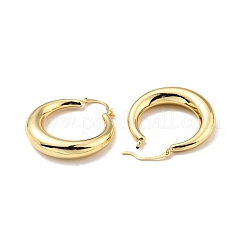 Rack Plating Brass Chunky Hoop Earrings for Women&nbsp;EJEW-G288-35A-G