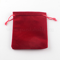Rectangle Velvet Pouches&nbsp;TP-R002-7x9-M