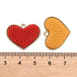 Spray Painted Alloy Pendants&nbsp;PALLOY-T067-11
