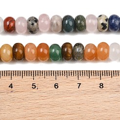 Natural Mixed Stone Beads Strands&nbsp;GG-CBAD029-B03-5x8mm