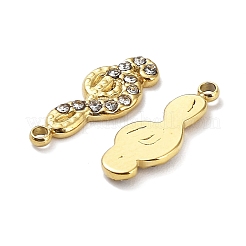 Ion Plating(IP) 304 Stainless Steel Charms&nbsp;STAS-Q254-15G