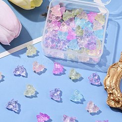 50Pcs Transparent Glass Bead&nbsp;GLAA-FS0001-75