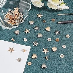 Alloy Decoration Screwback Stud Rivets and Tool&nbsp;FIND-CA0002-67
