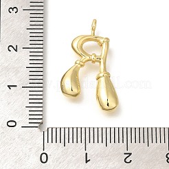 Rack Plating Brass Pendants&nbsp;KK-I722-08G-R