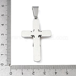 Two Tone 304 Stainless Steel Pendants&nbsp;STAS-A142-06P
