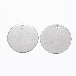 Tarnish Resistant 304 Stainless Steel Stamping Blank Tag Pendants&nbsp;LS-STAS-H396-A-05P