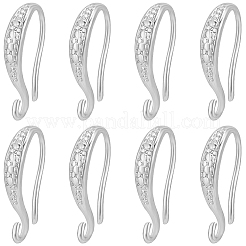 20Pcs Brass Earring Hooks&nbsp;KK-BBC0022-93P