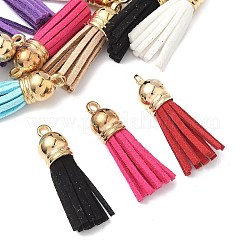 14Pcs 7 Colors Suede Tassels&nbsp;DJEW-FP0001-02