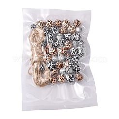 DIY Wood Beaded Pendant Display Decoration Making Kit&nbsp;DIY-YW0005-97