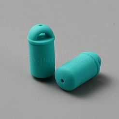 Bottle Food Grade Eco-Friendly Silicone Beads&nbsp;SIL-WH0006-20C