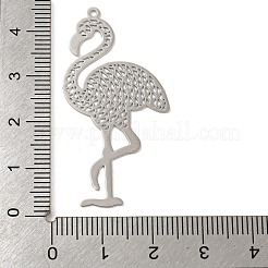 Brass Etched Metal Embellishments Pendants&nbsp;KKC-D001-02P