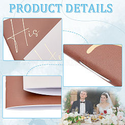 2Pcs Paper Oath Notebooks&nbsp;AJEW-CP0011-24A