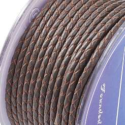 Braided Cowhide Cord&nbsp;WL-I004-3mm-D-22