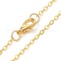 Brass Cable Chain Necklaces&nbsp;NJEW-JN04511-07