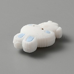 Food Grade Eco-Friendly Silicone Beads&nbsp;X1-SIL-WH0015-08A