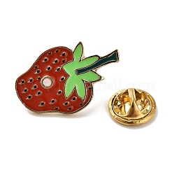 Cartoon Fruit Alloy Enamel Pins Brooches for Backpack Clothes&nbsp;JEWB-S028-10B