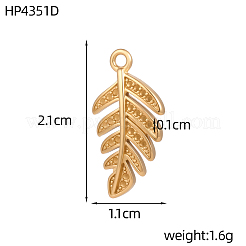 304 Stainless Steel Pendants&nbsp;SA-OY001-47G