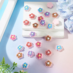 30Pcs Opaque Resin Cabochons&nbsp;RESI-TA0005-79E